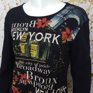 Vintage Suzie Long sleeve graphic tee size Medium